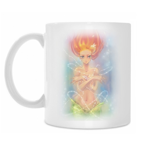 Кружка с принтом Mermaid