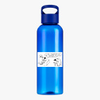 Прозрачная спортивная бутылка