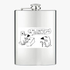 Фляжка стальная