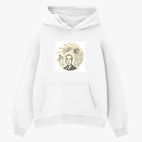 Толстовка худи оверсайз