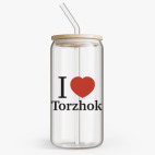 Банка с бамбуковой крышкой