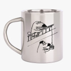 Кружка металлическая