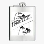 Фляжка стальная