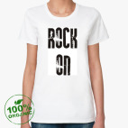 Женская футболка органик