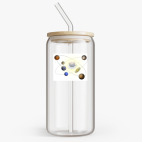 Банка с бамбуковой крышкой