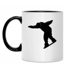 Кружка двухцветная