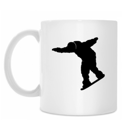 Кружка с принтом Сноускейт