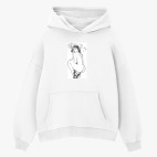 Толстовка худи оверсайз