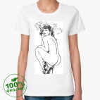 Женская футболка органик