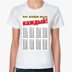 Женская футболка