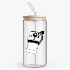 Банка с бамбуковой крышкой