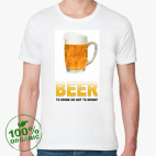 Мужская футболка органик