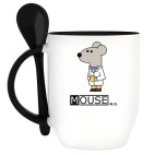 Кружка с ложкой