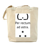 (_._) Per rectum ad astra. ***