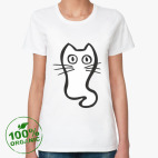 Женская футболка органик