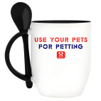 Кружка с ложкой