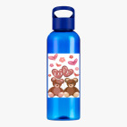 Прозрачная спортивная бутылка