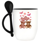 Кружка с ложкой