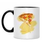 Кружка двухцветная