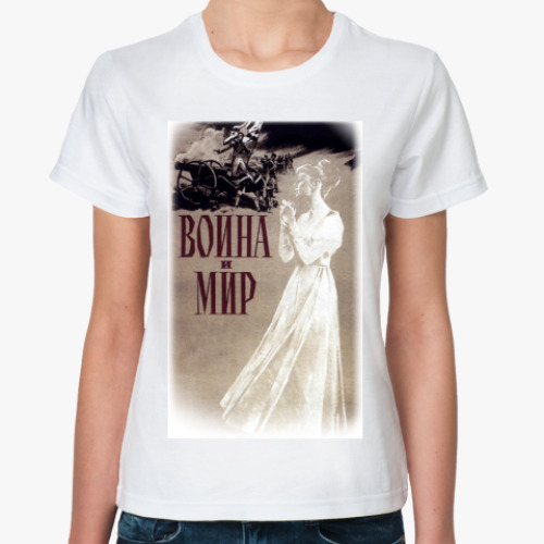 Классическая футболка с принтом W&P