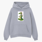 Толстовка худи оверсайз