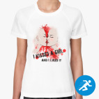 Женская спортивная футболка