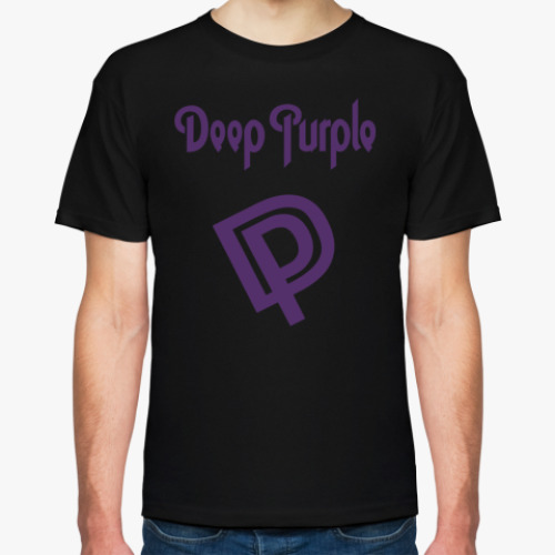Футболка с принтом Deep Purple