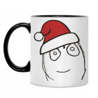 Кружка двухцветная