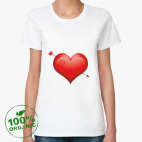 Женская футболка органик