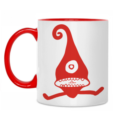 Кружка с принтом Мой любимый монстр