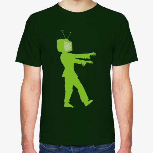 Футболка с принтом Зомби ТВ