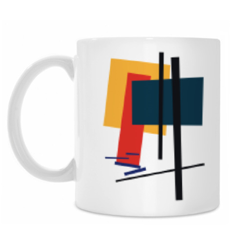 Кружка с принтом Супрематизм Казимир Малевич