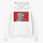 Толстовка худи оверсайз