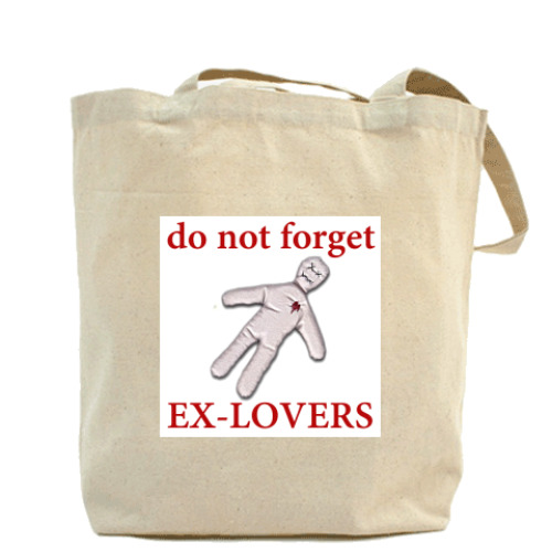 Сумка шоппер с принтом Ex-Lovers