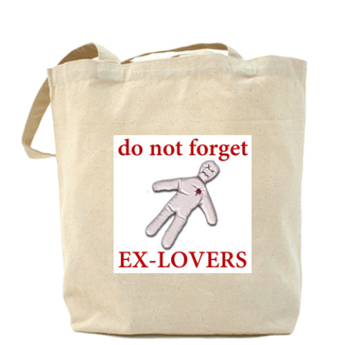 Сумка шоппер с принтом Ex-Lovers