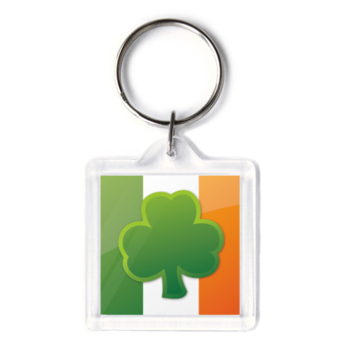 Брелок с принтом Ирландия