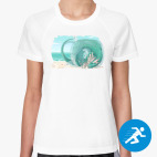 Женская спортивная футболка