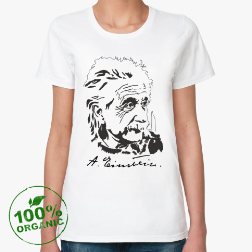 Женская футболка из органик-хлопка с принтом Andy Warhol' style