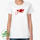Женская футболка органик