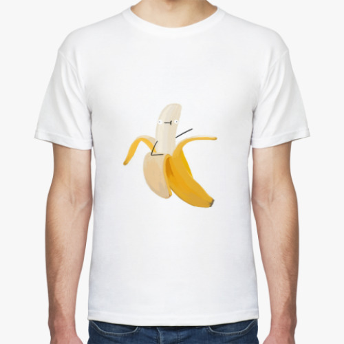 Футболка с принтом Банан