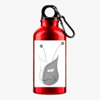 Металлическая бутылка 400 мл UV-DTF