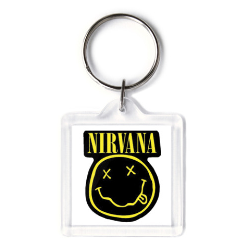 Брелок с принтом Nirvana