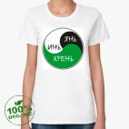 Женская футболка органик