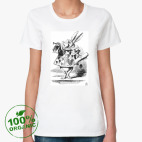 Женская футболка органик