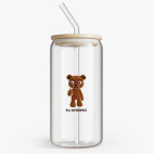 Банка с бамбуковой крышкой