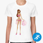 Женская спортивная футболка