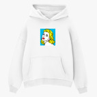 Толстовка худи оверсайз