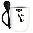 Кружка с ложкой