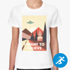 Женская спортивная футболка