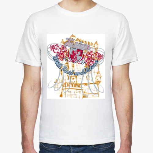 Футболка с принтом Дизайн